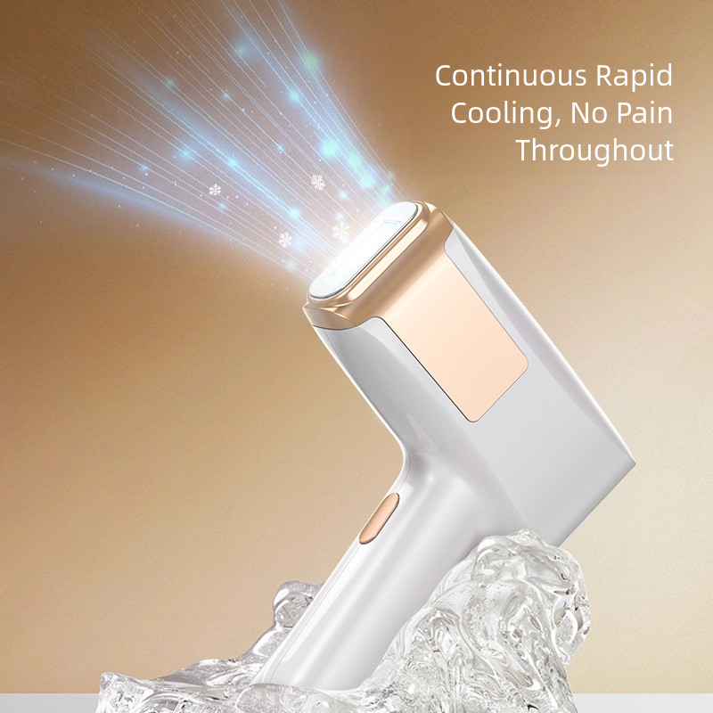 Handheld At-Home Ice Point Hair Remover – Portable, Cold Compress & 5-Level Adjustment Modes