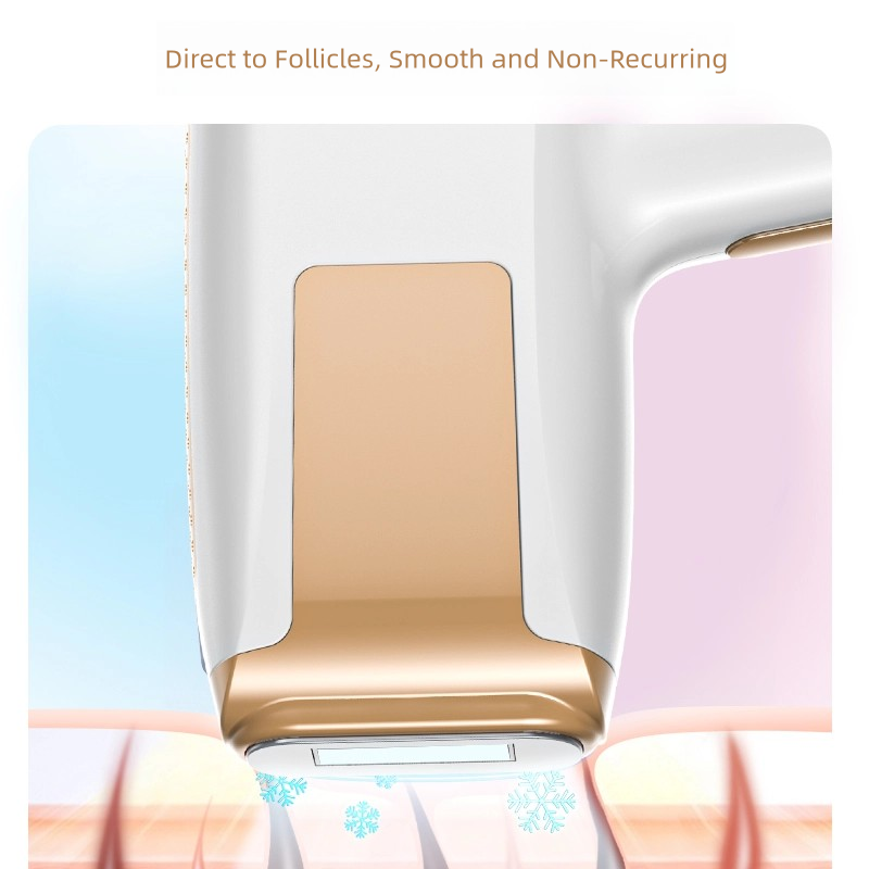 Handheld At-Home Ice Point Hair Remover – Portable, Cold Compress & 5-Level Adjustment Modes