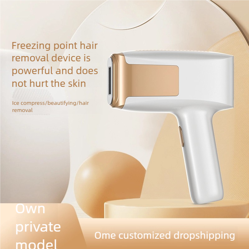 Handheld At-Home Ice Point Hair Remover – Portable, Cold Compress & 5-Level Adjustment Modes