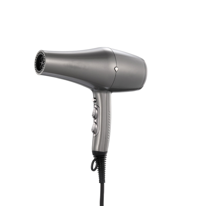 HP01 Hair Dryer – 57℃ Constant Temperature Care, High-Concentration Negative Ions & 6-Speed Adjustment for Frizz-Free Hair