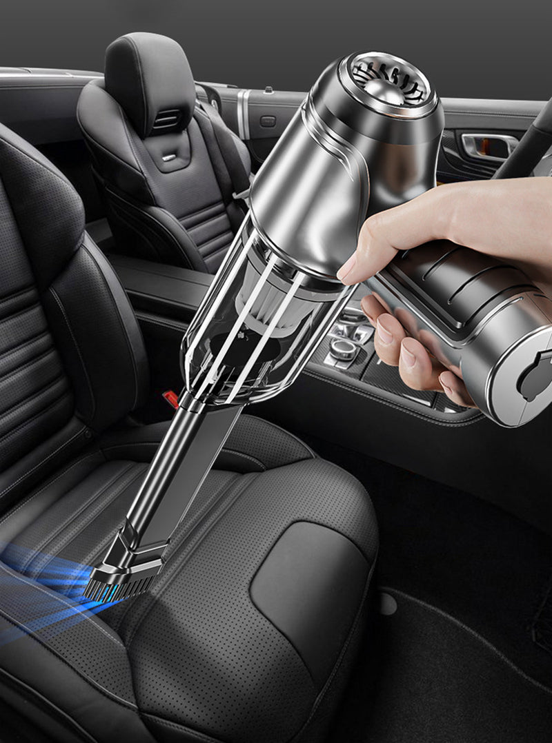 63000PA High Suction Cordless Car Vacuum, 3-in-1 Blow Suction Extraction Handheld Vacuum Cleaner with Brushless Motor, Lightweight Portable Vacuum for Car, Home, Office and Pet Hair Cleaning